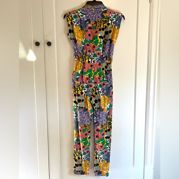 Nooworks Magic Suit “People I’ve Loved” Floral Multicolor Jumpsuit - Picture 3 of 4